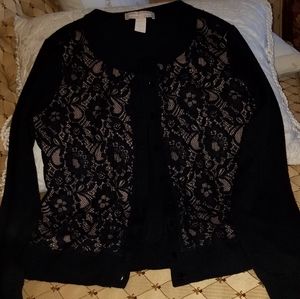 Banana Republic sweater 2 tone cardigan